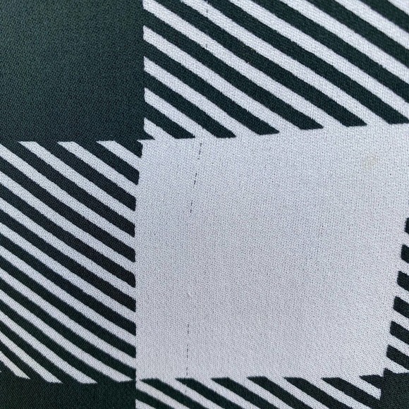 RAG & BONE Checkered Silk Blouse Tank sz Medium - Picture 10 of 14